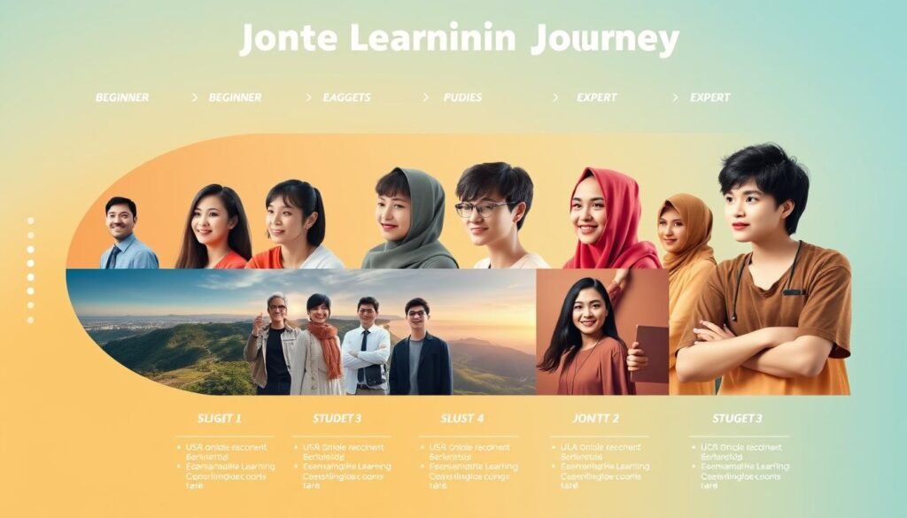 Perjalanan belajar online efektif yang transformatif Perjalanan belajar online efektif yang transformatif