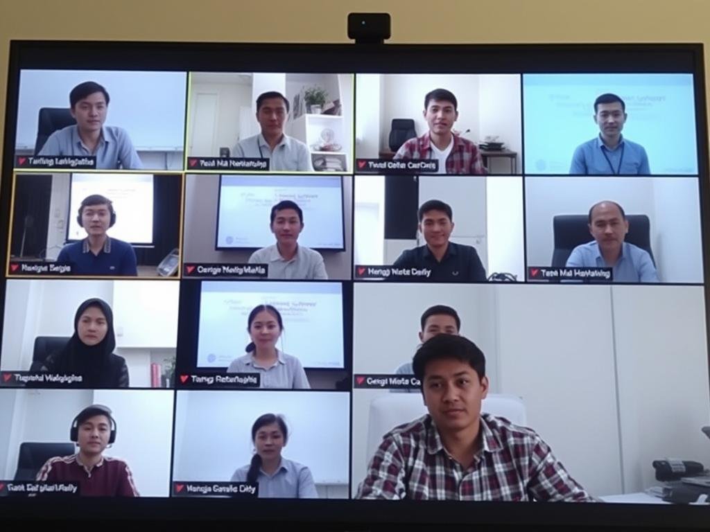 Sesi belajar synchronous dalam grup untuk belajar online efektif Sesi belajar synchronous dalam grup untuk belajar online efektif